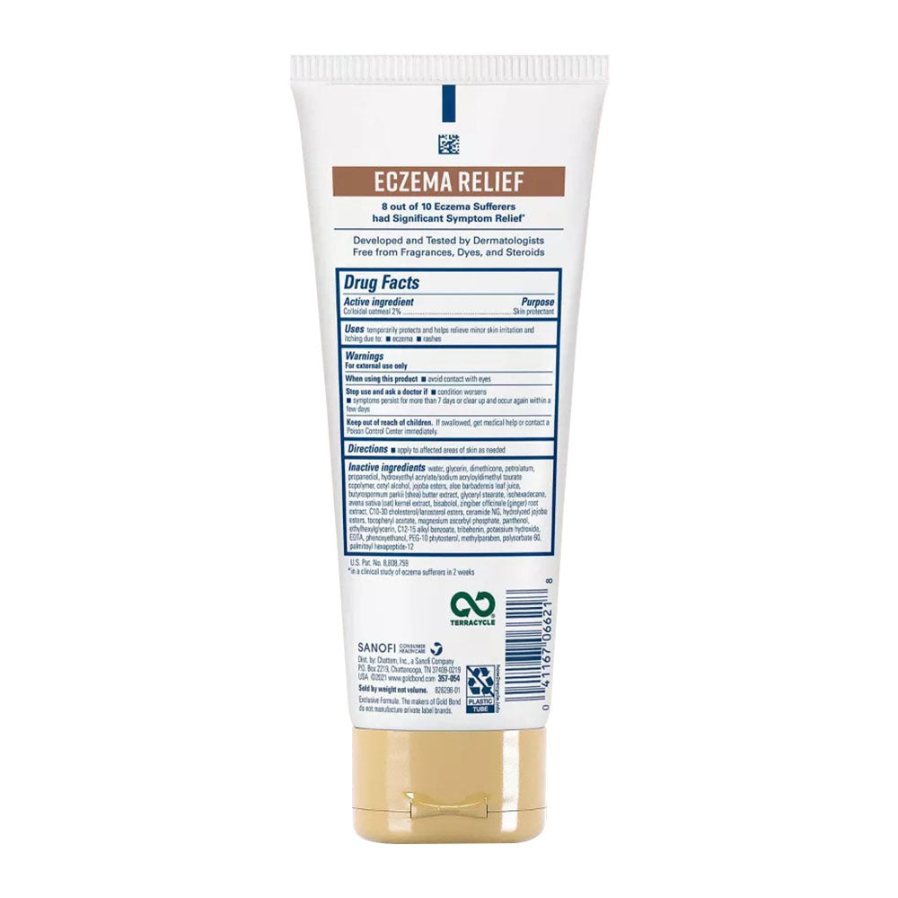 Gold Bond Ultimate Eczema Relief Skin Protectant Cream 8 Oz