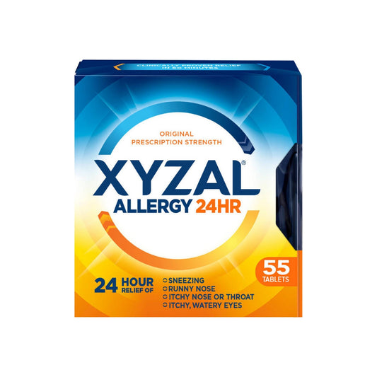 Xyzal 24 Hour Allergy Relief Tablets 55 Ea