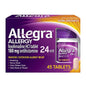 Allegra 24 Hour Allergy Relief Tablets - 45 Ea