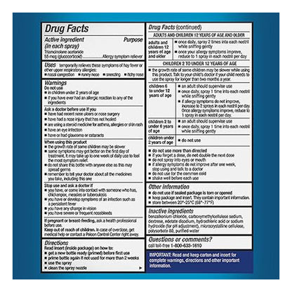 Nasacort Nasal Spray, 240 Ct