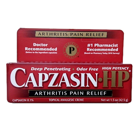 Capzasin - Hp Arthritis Pain Relief Cream, High Potency Formula - 1.5 Oz
