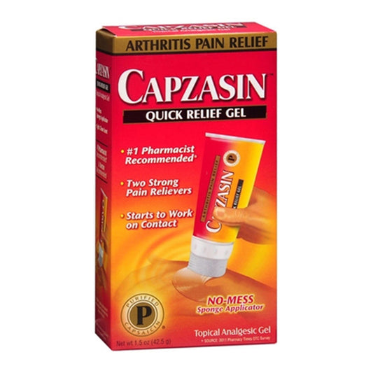 Capzasin Quick Relief Deep Penetrating Pain Relief Gel - 1.5 Oz