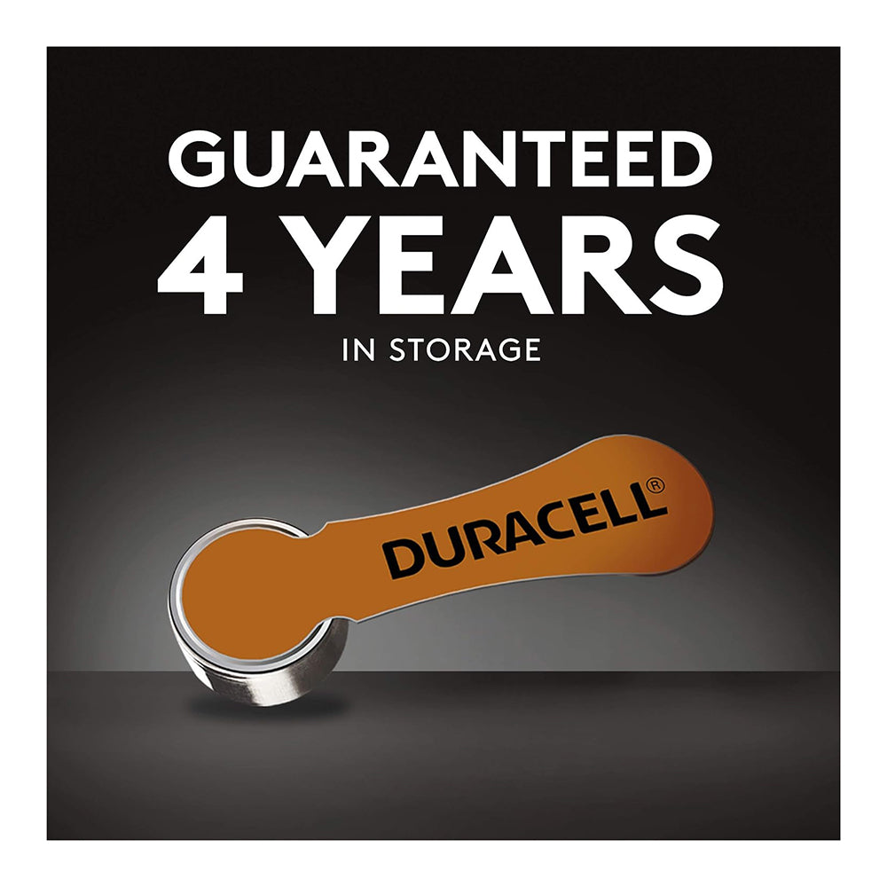 Duracell Da10B8Zm Hearing Aid Batteries, Size 10" - 8 Each