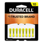 Duracell Da10B8Zm Hearing Aid Batteries, Size 10" - 8 Each