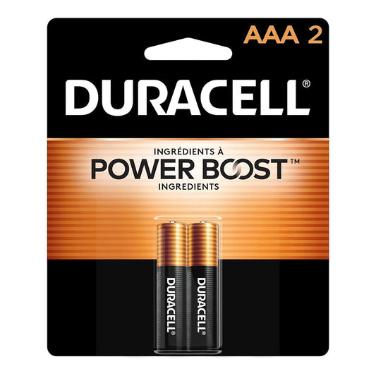 Duracell Coppertop Aaa Alkaline Batteries 2 Each