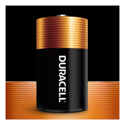 Duracell Coppertop D Alkaline Batteries 1.5 Volt 4 Each