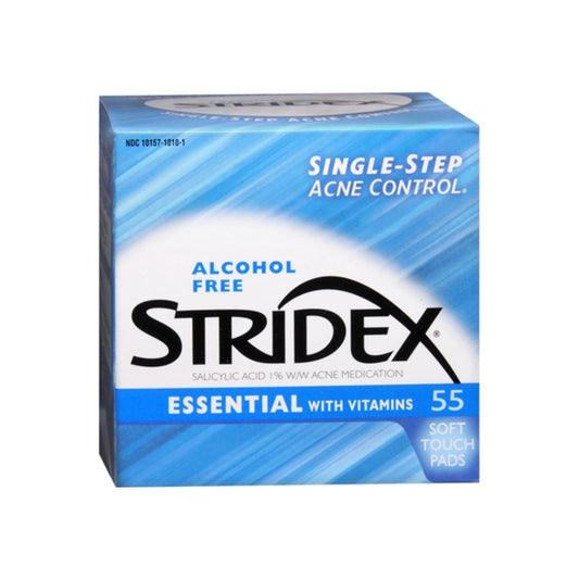 Stri-Dex Daily Care Essential With Vitamins Pads 55 Each