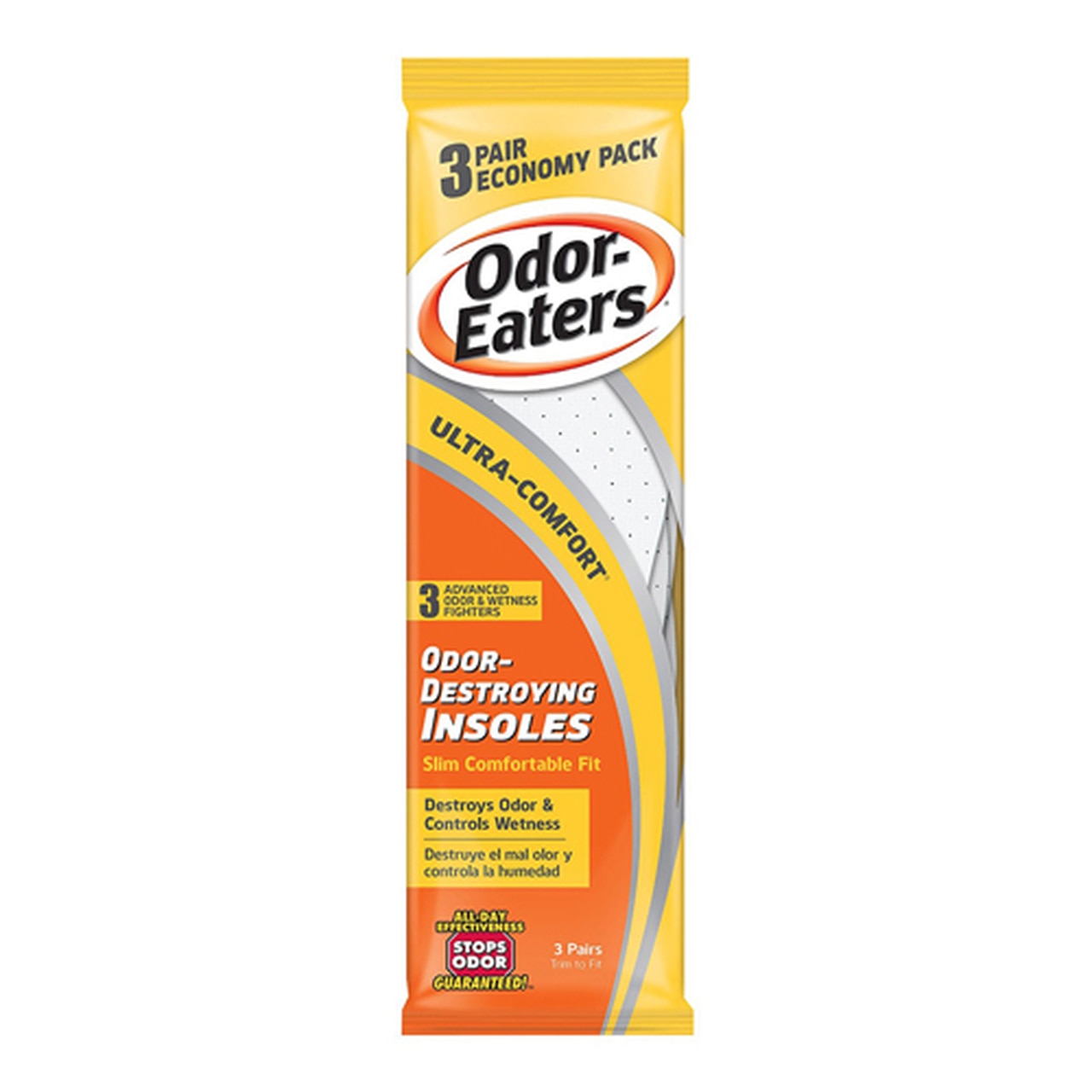 Odor-Eaters Ultra Comfort Insoles - 3 Ea