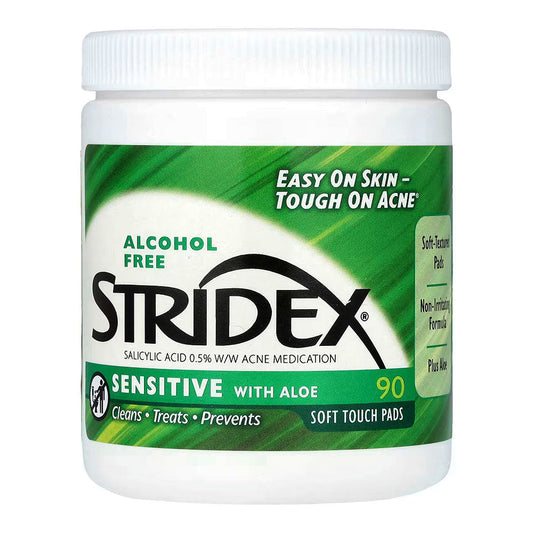 Stri-Dex Daily Care Sensitive With Aloe Pads 90 Each