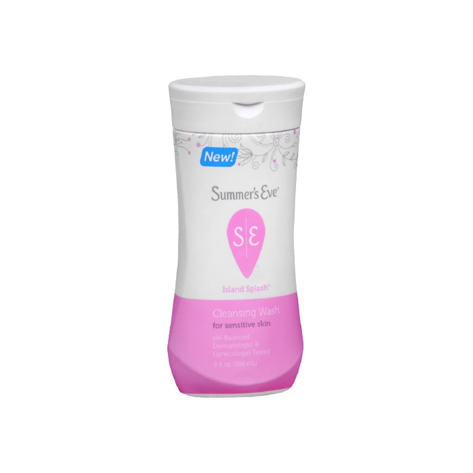 Summer'S Eve Cleansing Wash For Sensitive Skin, Island Splash 9 Oz