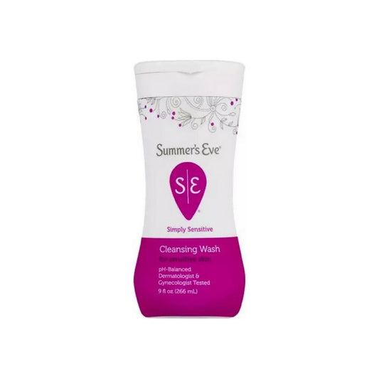 Summer's Eve Cleansing Wash for Sensitive Skin, Delicate Blossom, 9 fl oz