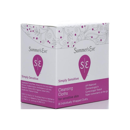 Summer'S Eve Feminine Cleansing Cloths Sensitive Skin