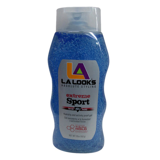 L.A. Looks Absolute Styling Extreme Sport Hold Gel, Hold Level 10+ 20 Oz