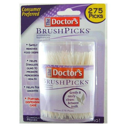 The Doctor'S Brushpicks Interdental Toothpicks - 275 Ea