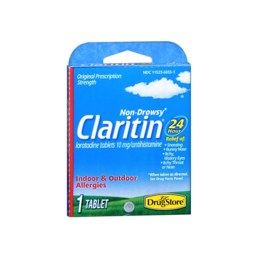 Lil' Drug Store Claritin Tablets 24 Hour Allergy 1 Each