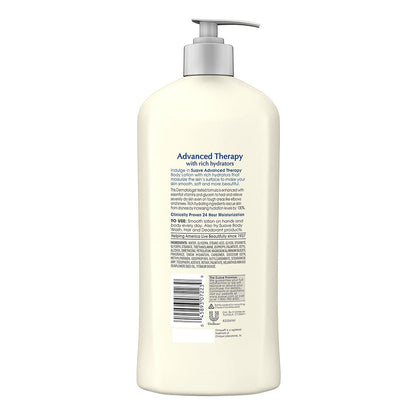 Suave Skin Solutions Body Lotion, Advanced Therapy, 18 Oz