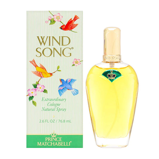 Wind Song By Prince Matchabelli Cologne Natural Spray 2.6 Oz