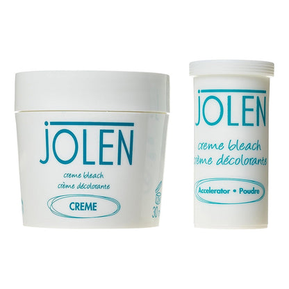 Jolen Creme Bleach Dark Hair Lightener Cream Original - 1.2 Oz Jar