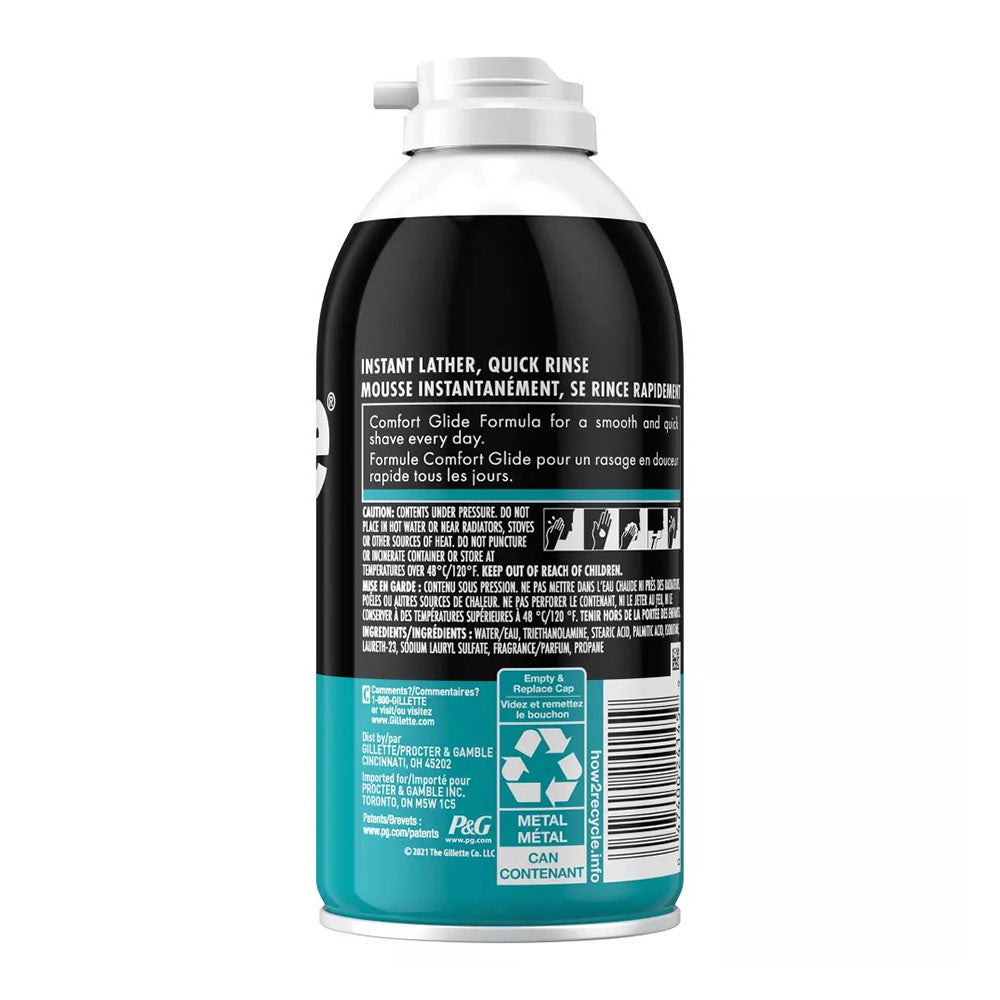 Gillette Foamy Sensitive Shave Foam For Men, Sensitive Skin, 11 Oz