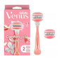 Gillette Venus Comfortglide White Tea Women'S Razor - 1 Handle + 2 Refills