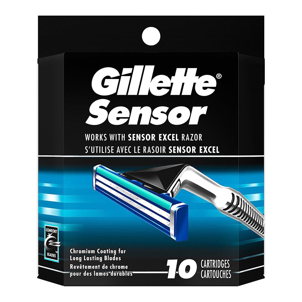 Gillette Sensor Men'S Razor Blades ?????ç??? 10 Refills