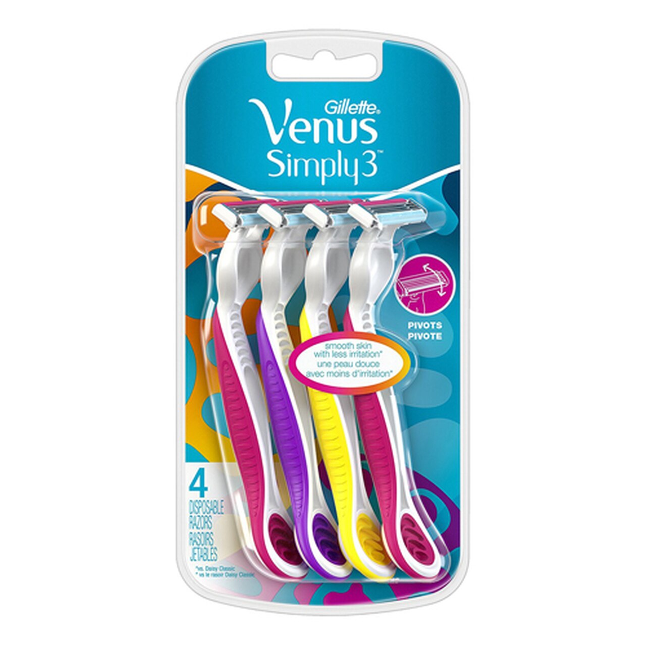 Gillette Simply Venus 3 Blade Disposable Razors