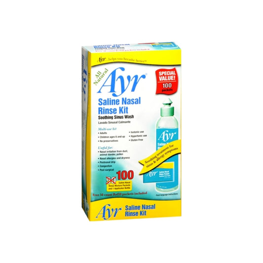 Ayr Saline Nasal Rinse Kit 1 Each