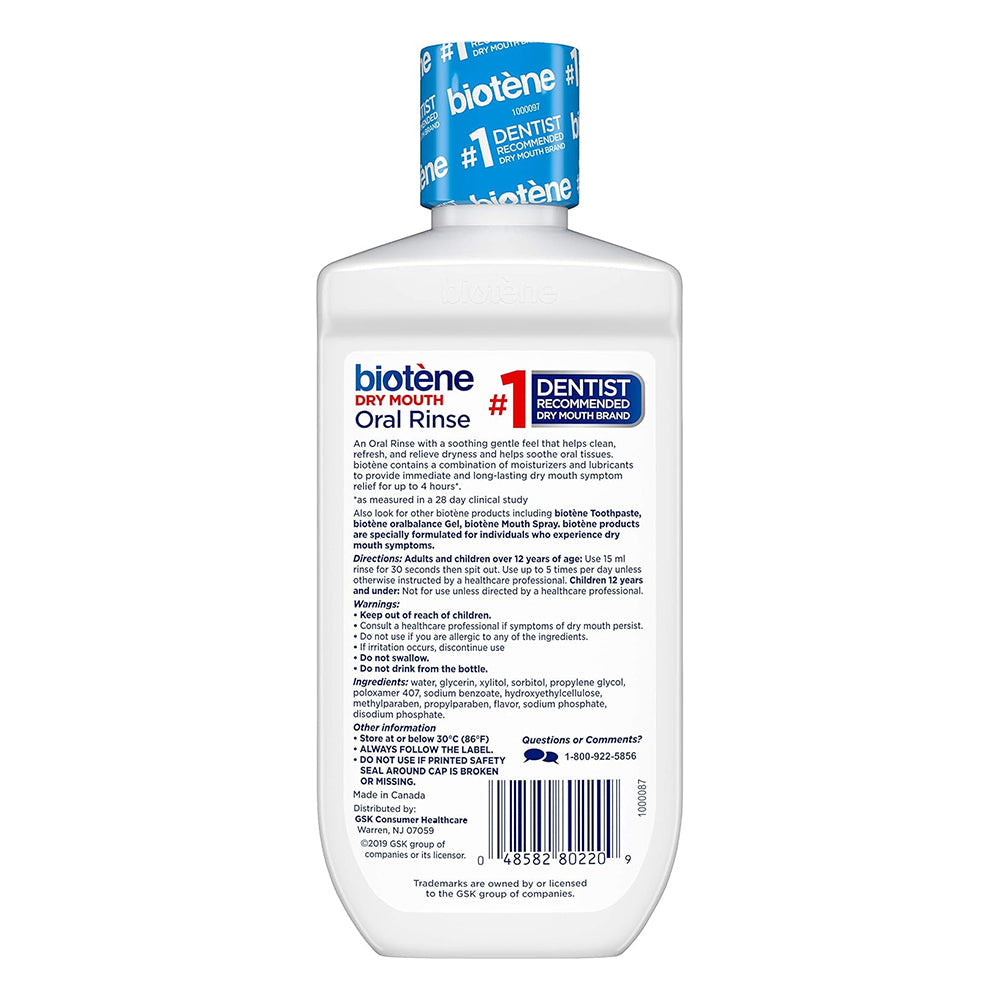 Biotene Oral Rinse Mouthwash - Fresh Mint - 16 Fl Oz