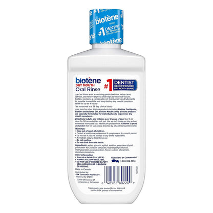 Biotene Oral Rinse Mouthwash - Fresh Mint - 16 Fl Oz