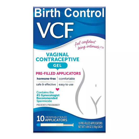 Vcf Vaginal Contraceptive Gel Pre-Filled Applicators 10 Ea