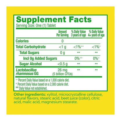 Culturelle Kid'S Daily Probiotic Chewable Tablets - 30 Ea