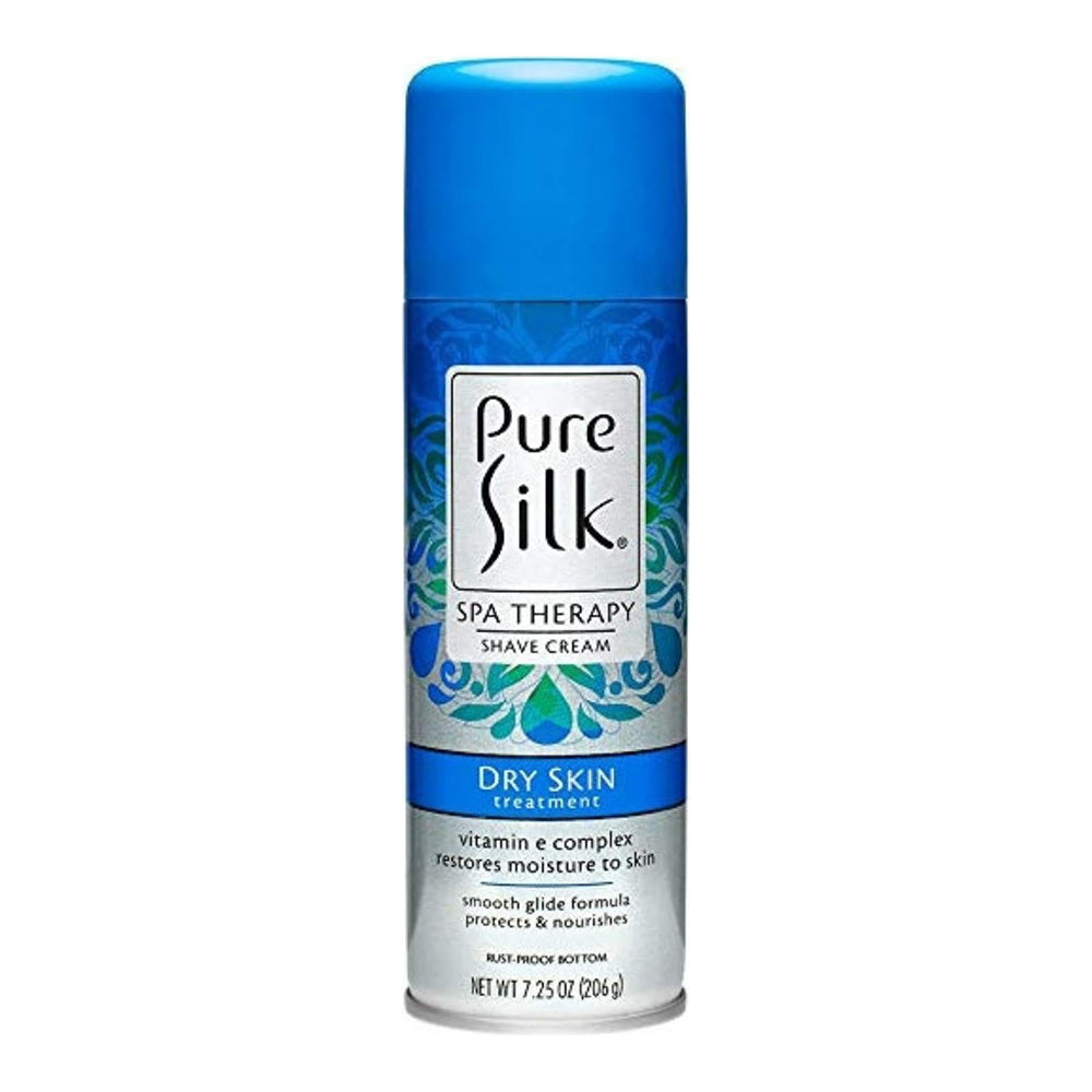 Pure Silk Dry Skin Treatment Spa Therapy Shave Cream For Women, 7.25 Oz
