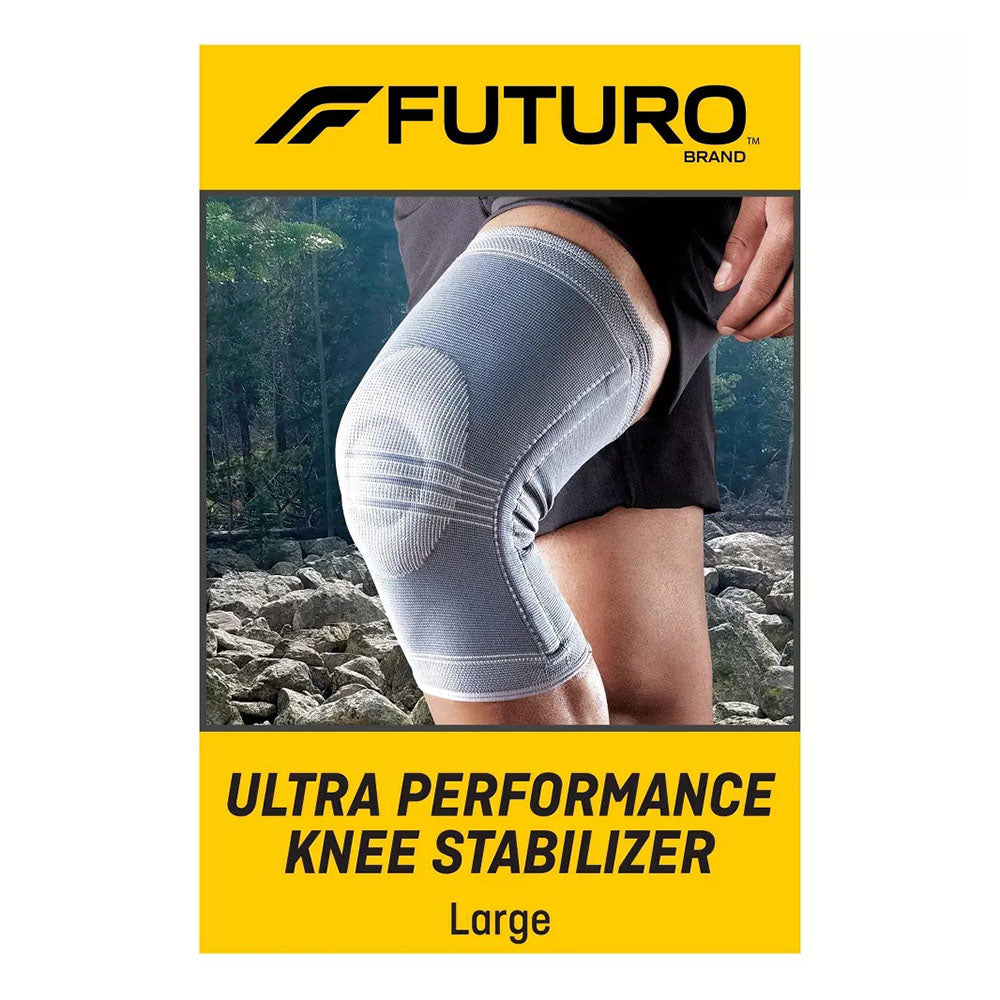 Futuro Ultra Performance Knee Stabilizer, Ideal For Sprains, Strains, And General Support, Large