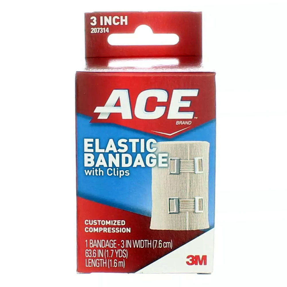Ace 3 Inch Elastic Bandage Spandex Dressing