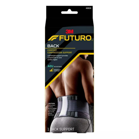 Futuro Comfort Compression Back Support Adjustable - 1 Ea