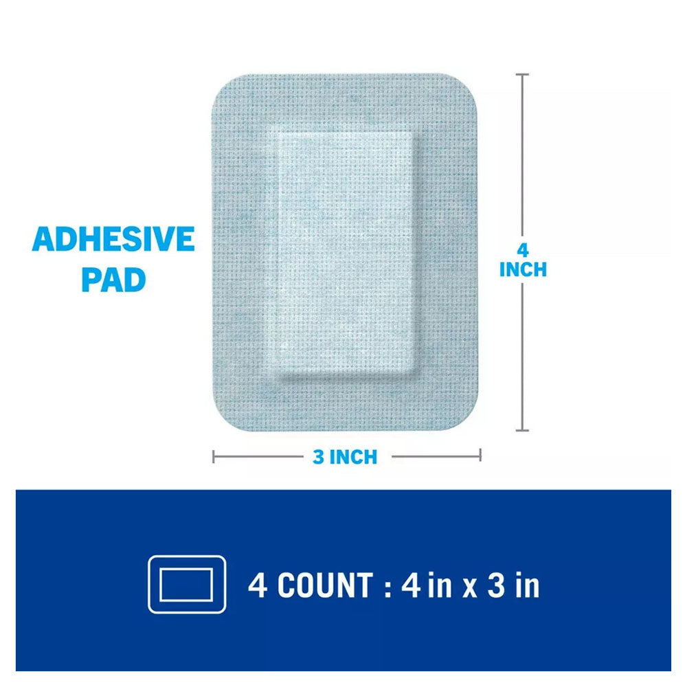 Nexcare Strong Hold Pain-Free Removal Adhesive Pads,