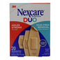 Nexcare Duo Flexible Fabric Bandages: Assorted / 20-Count