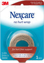 Nexcare No Hurt Wrap Tan 1 Inch X 5 Yard Stretched - 1 Ea
