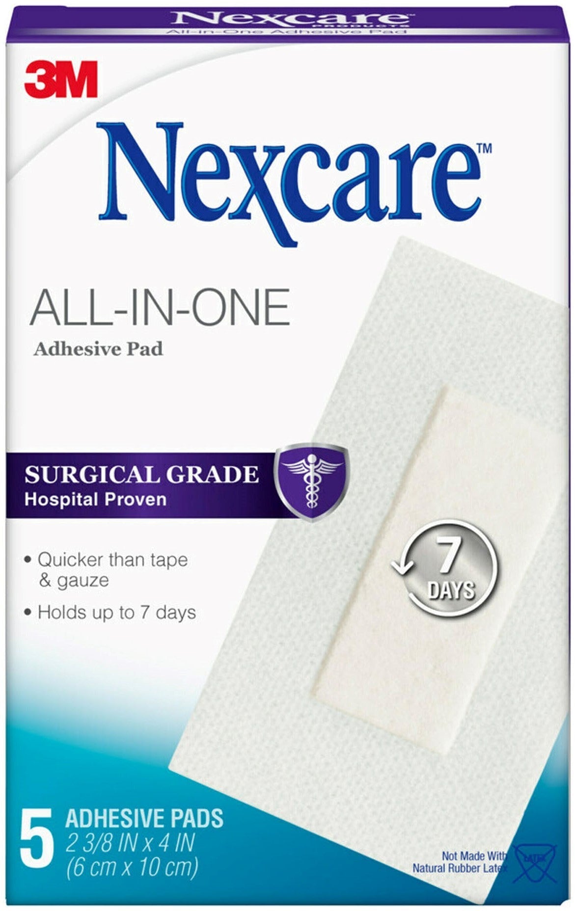 Nexcare Premium Soft Cloth Adhesive Pads 5 Ea