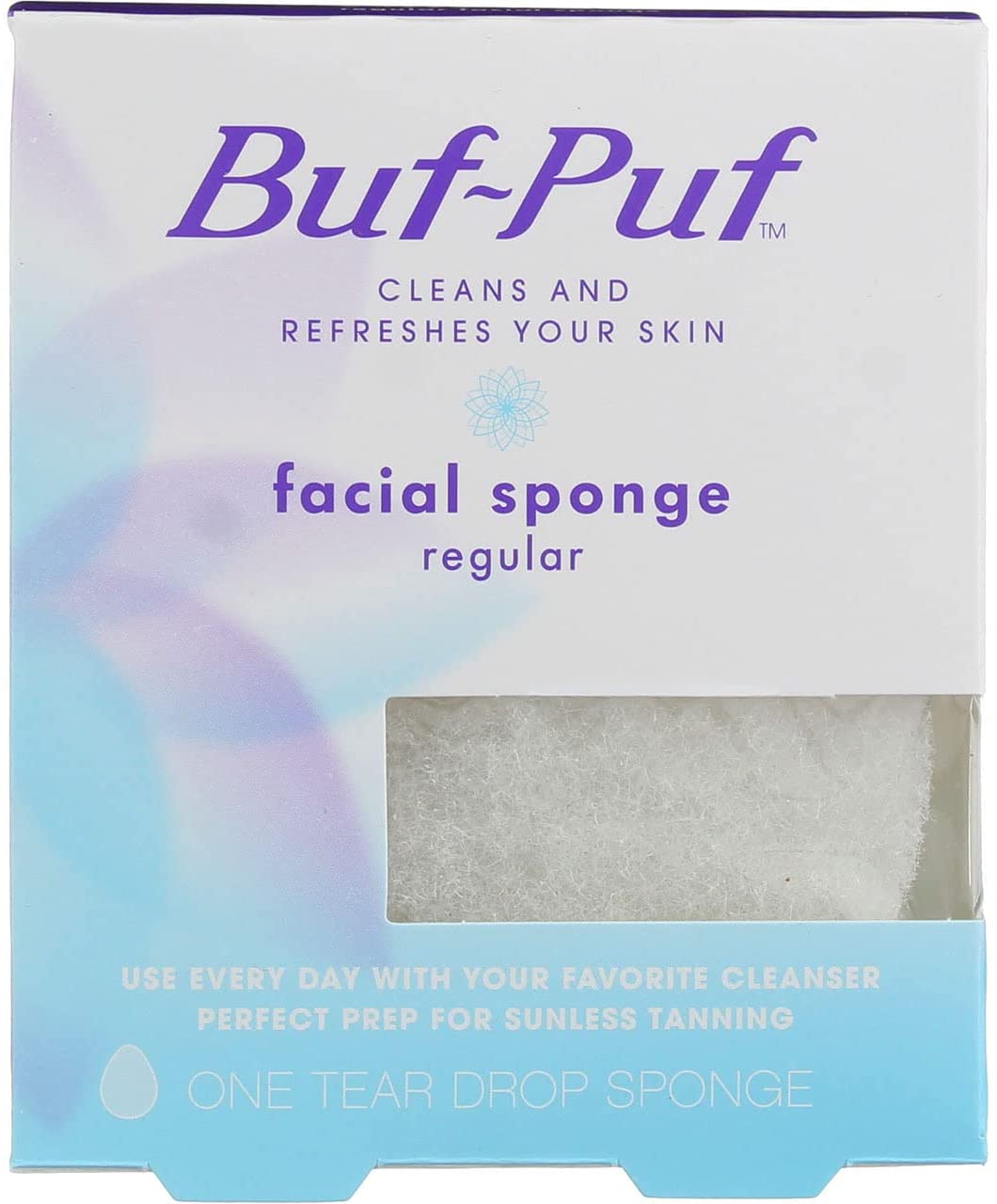 Nexcare Buf-Puf Facial Sponge Regular 1 Unit