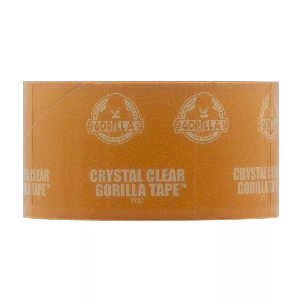 Gorilla Crystal Clear Repair Duct Tape, 1.88 X 9 Yd, Clear