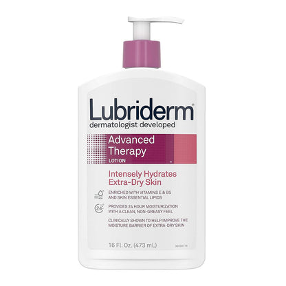 Lubriderm Advanced Therapy Lotion For Extra-Dry Skin - 16 Oz