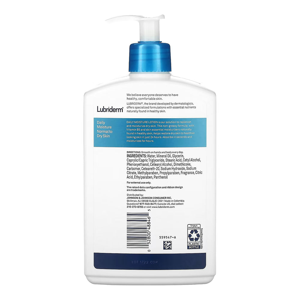 Lubriderm Skin Therapy Moisturizing Lotion, Fresh Scent - 16 Oz