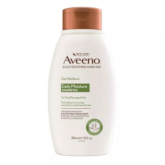 Aveeno Farm-Fresh Oat Milk Sulfate-Free Shampoo 12 Fl Oz