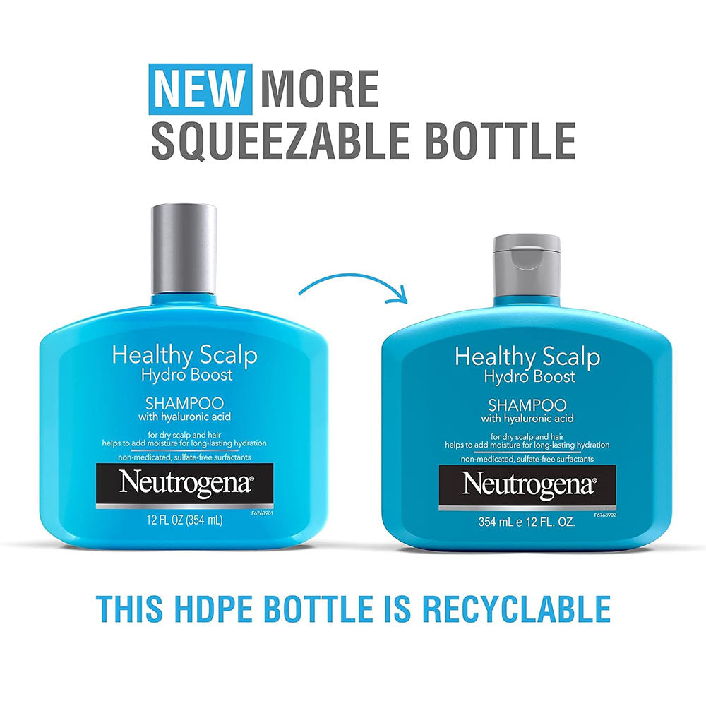 Neutrogena Moisturizing Healthy Scalp Hydro Boost Shampoo ,12 Fl Oz