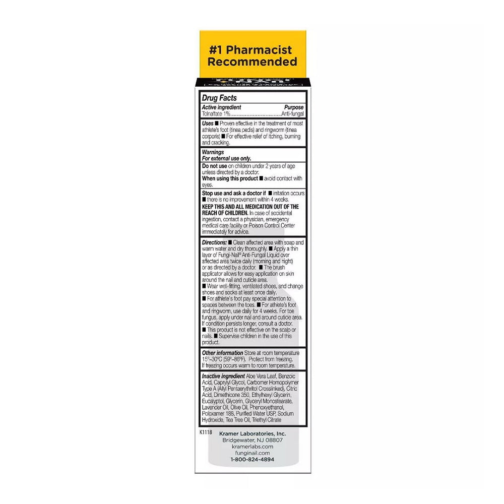 Fungi-Nail, Anti-Fungal Solution, 1 Ounce