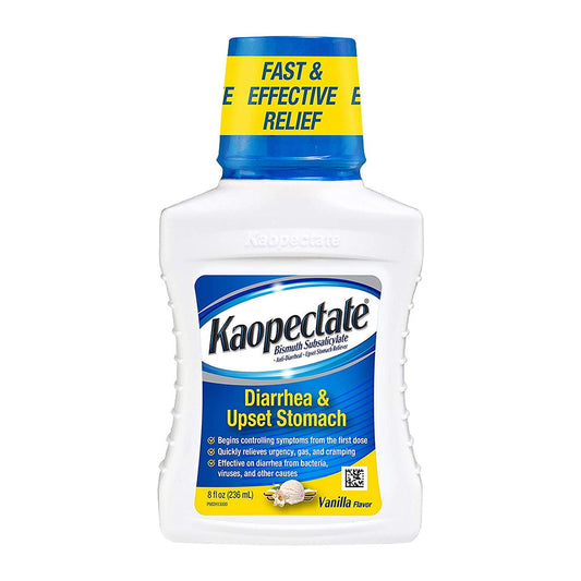 Kaopectate Multi-Symptom Relief For Diarrhea Upset Stomach In Vanilla, 8 Fl Oz