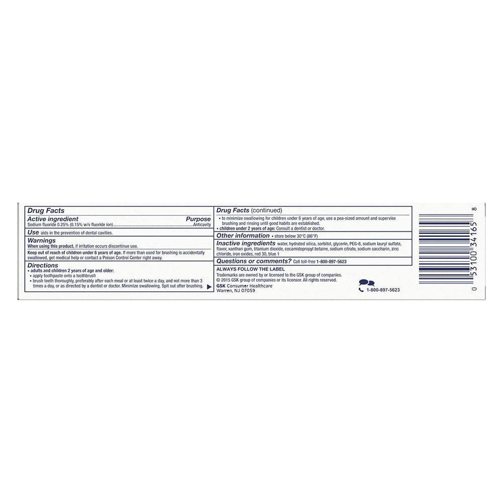 Aquafresh Extreme Clean Pure Breath Action Fluoride Toothpaste, 5.6 Oz