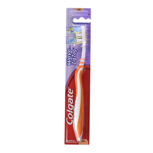 Colgate Zig Zag Deep Clean Toothbrush, Soft - 1 Ea