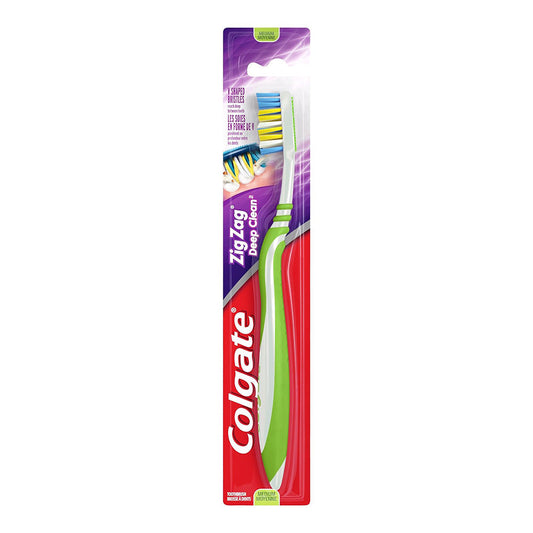 Colgate Zigzag Toothbrush, Medium - 1 Ea